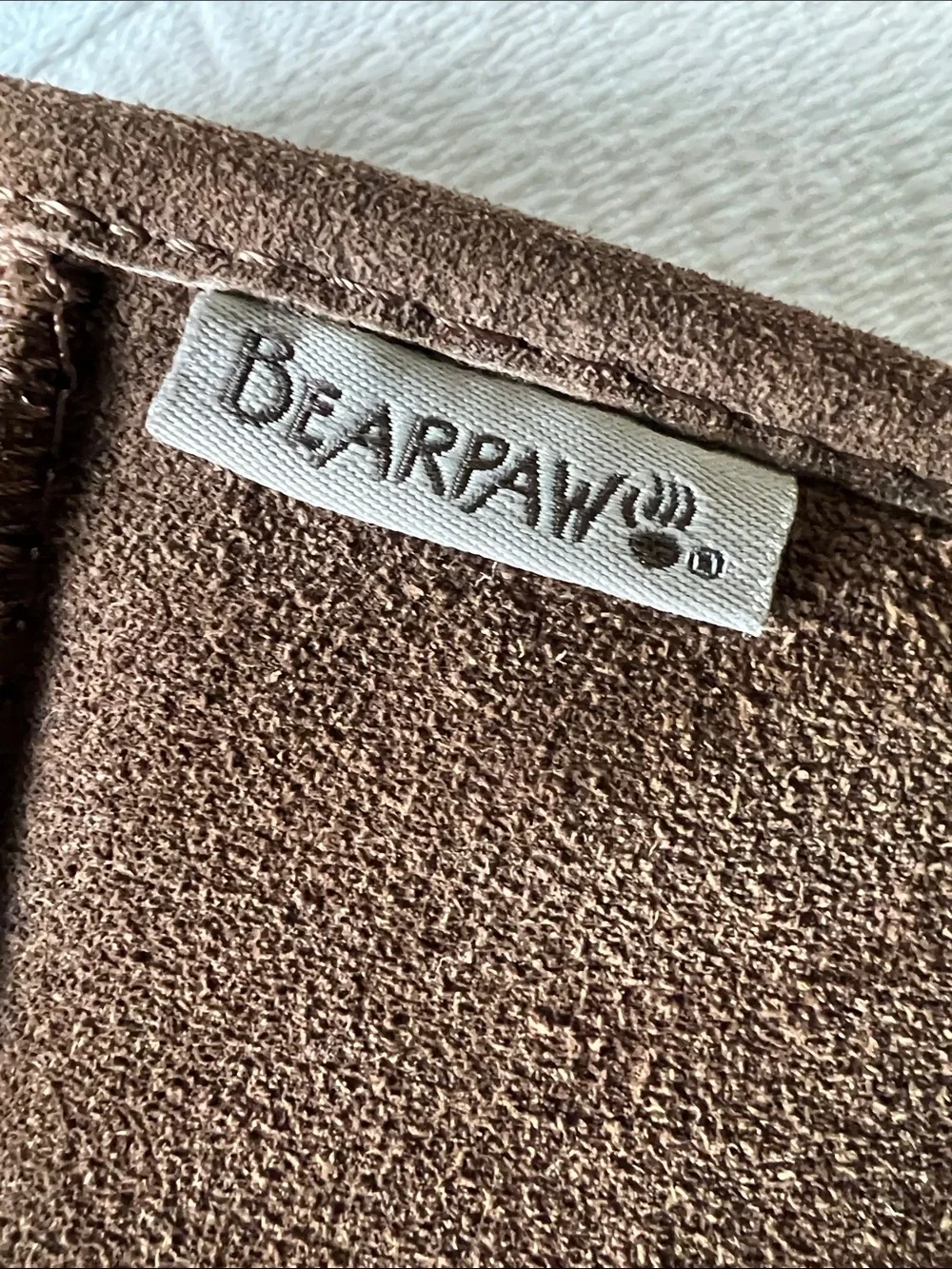 BearPaw Emma Chesnut Suede Short Shearling Boots